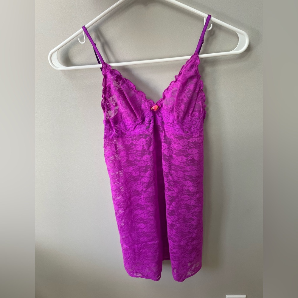 Purple Lingerie Dress